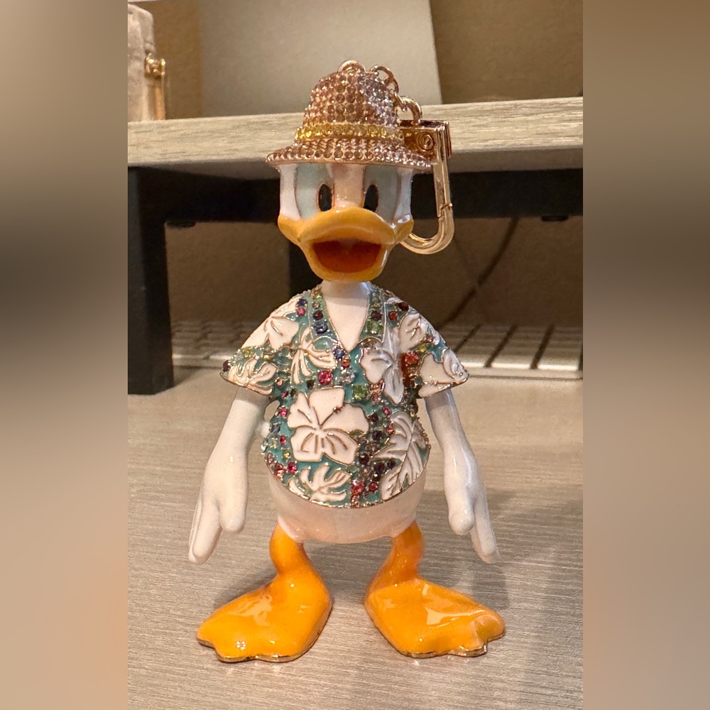 New 2023 Disney BaubleBar Donald Duck Summertime Bag Charm